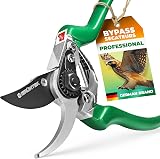 GRÜNTEK Professional Bypass Secateurs 20 mm Cut SK5 Blade 48 mm