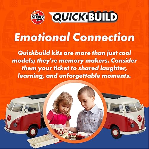 Airfix Quick Build Vw Camper Van Toy Models Airfix Quickbuild