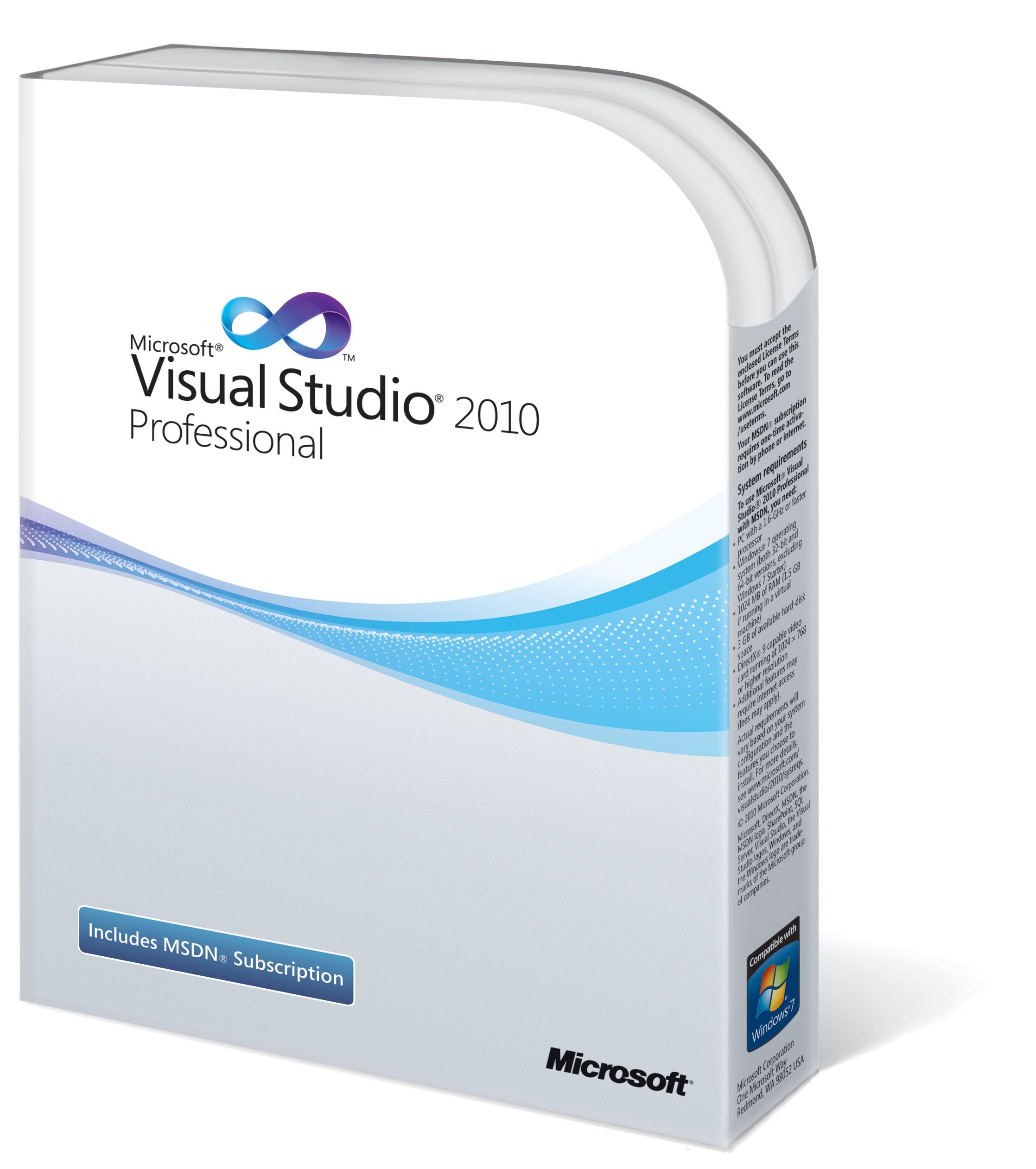 Microsoft Visual Studio 2010 Professional with MSDN Essentials (PC)