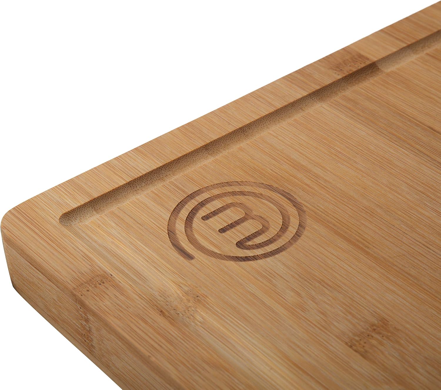 MasterChef Large Chopping Board Bamboo Butchers Block 39cm x 27cm x 3cm (18" x 10.5" x 1") Thick - Image 5