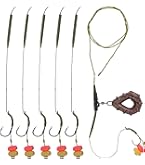 10x Carp Fishing Quick Change Bead Method Feeder Line Holder (S Dark