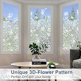 Lifetree Stained Glass Window Film 60x300cm Privacy Rainbow Self-Adhesive view 7