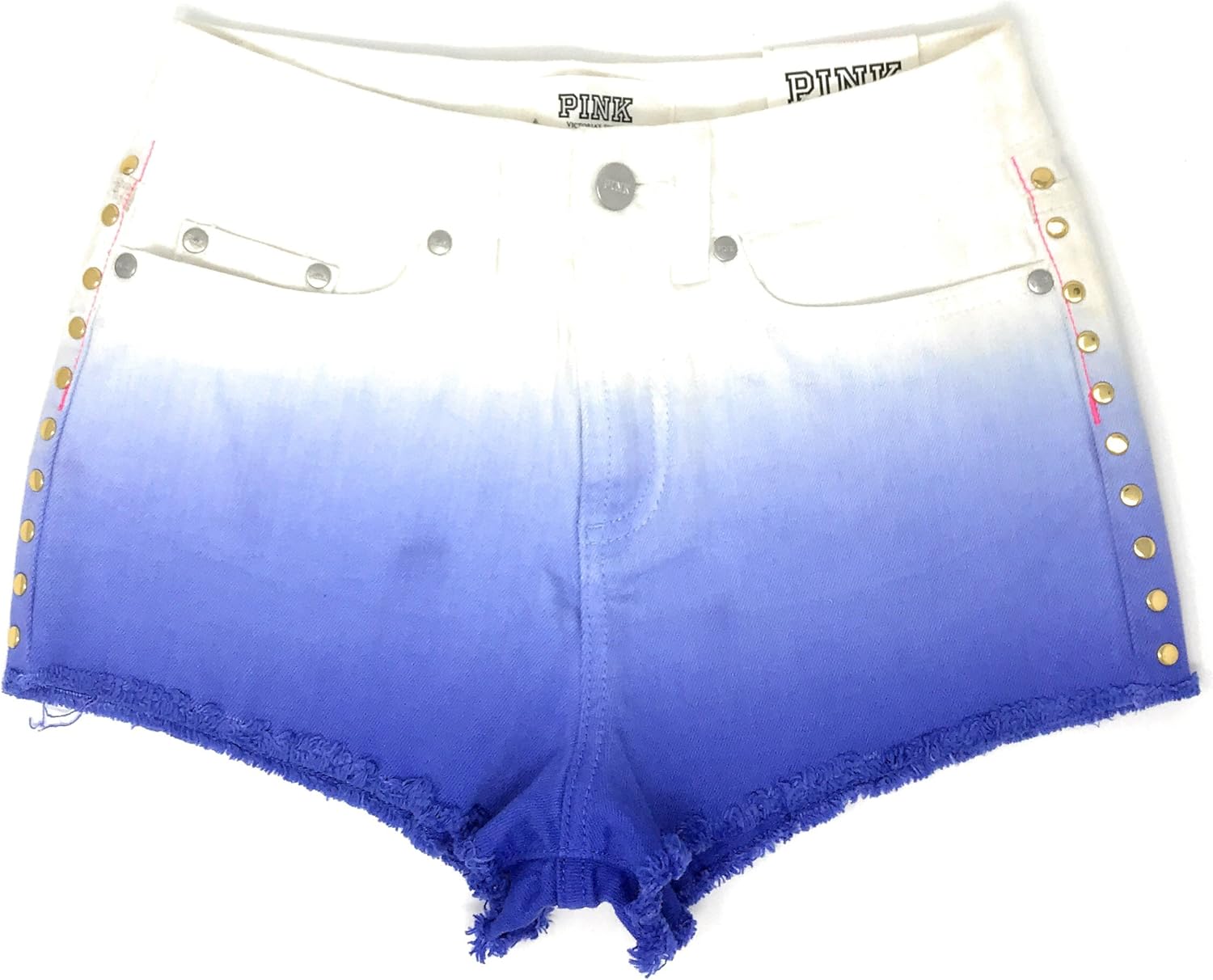 victoria's secret pink denim shorts