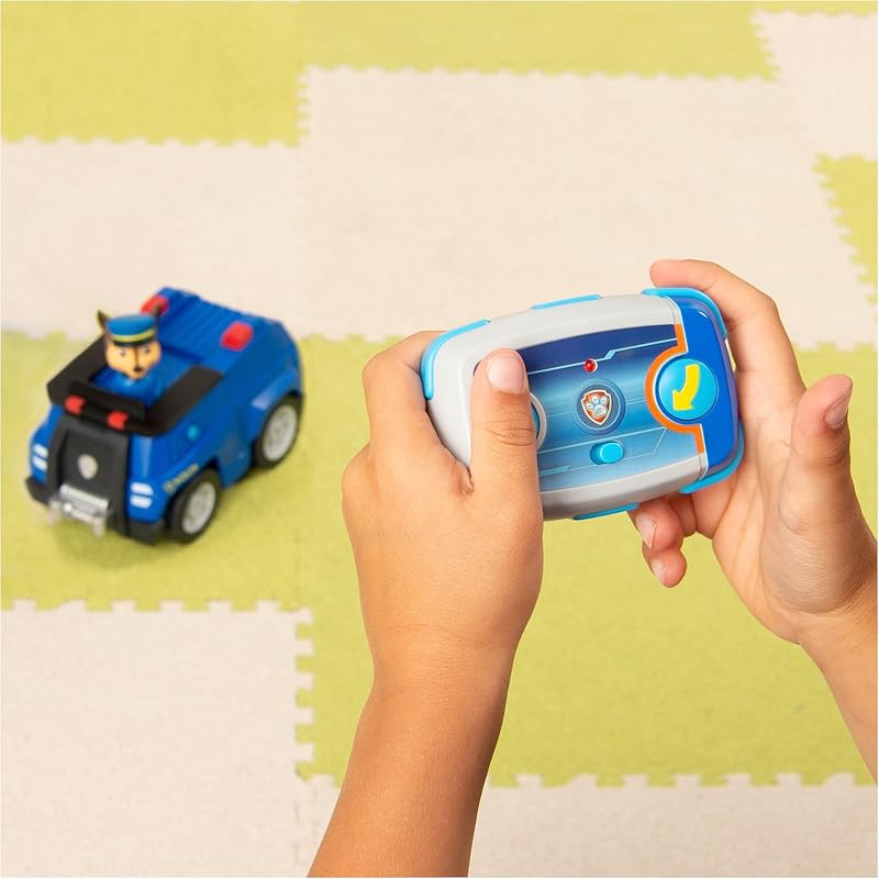 Chases ferngesteuertes Polizeiauto mit Fernbedienung, Spielzeug für Kinder ab 3 Jahren, Batteriebetrieben