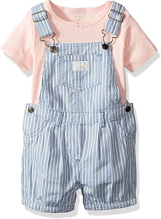 baby girl shortalls