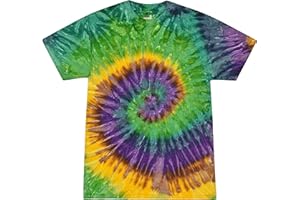 Colortone Short Sleeve Tie Dye T-Shirts for Boys and Girls - Tie Dye T Shirts for Little Kids & Big Kids