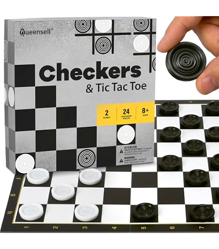 Amazon.com: Intex Syndicate LTD Wooden Checkers : Toys & Games