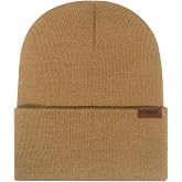 Unisex Knit Cuffed Beanie Hat, Plain Skull Cap Lightweight for Daily Wear | Multi‑color unisex knit beanie, stretchy &amp; breathable, lightweight design for all‑season daily &amp; outdoor wear