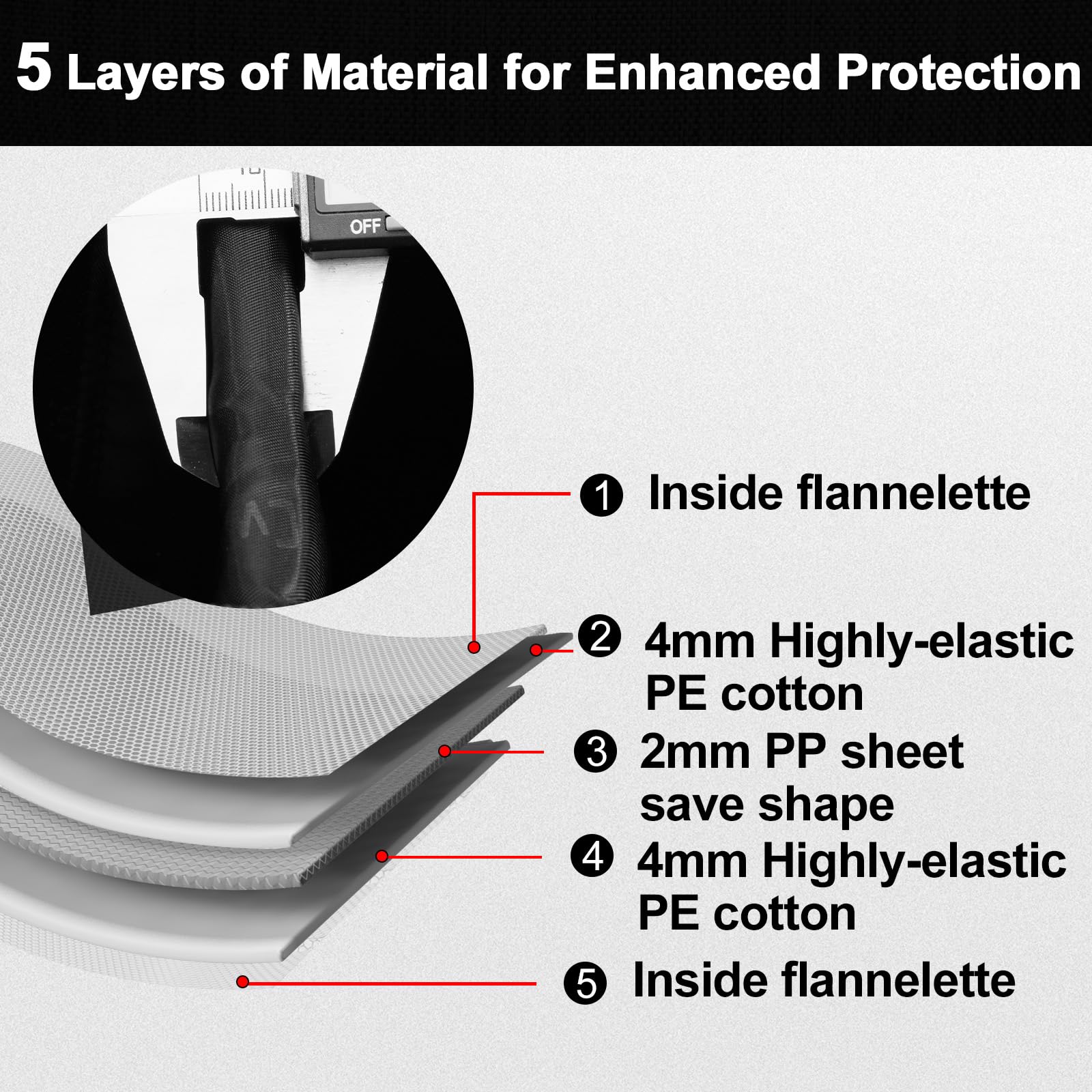 Cwatcun Waterproof Camera Waist Bag Compact Camera Case, Lightweight Portable Fanny Pack, Daily Carry Storage Case Crossbody Bag for Canon, Nikon, Sony, Fuji DSLR/SLR/Mirrorless Camera, Lens, Black