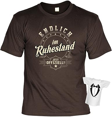 Rentner Sprüche Tshirt Lustiges Geschenk Ruhestand Endlich