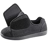Ravelier Men's Adaptive Wide Width Diabetic Comfort