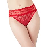 b.tempt'd by Wacoal Women's Lace Kiss Full Coverage Hi Leg Brief Panty, 978382