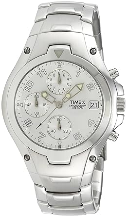 E Class Chronograph Silver Dial Mens Watch - T27881