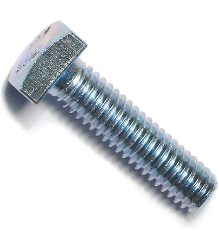 100) Full Thread Square Head 3/8-16 x 1-1/4 Bolts Unplated A307 9/16