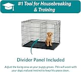 MidWest Homes for Pets 42-Inch Two-Door iCrate Folding Dog Crate with Divider view 7