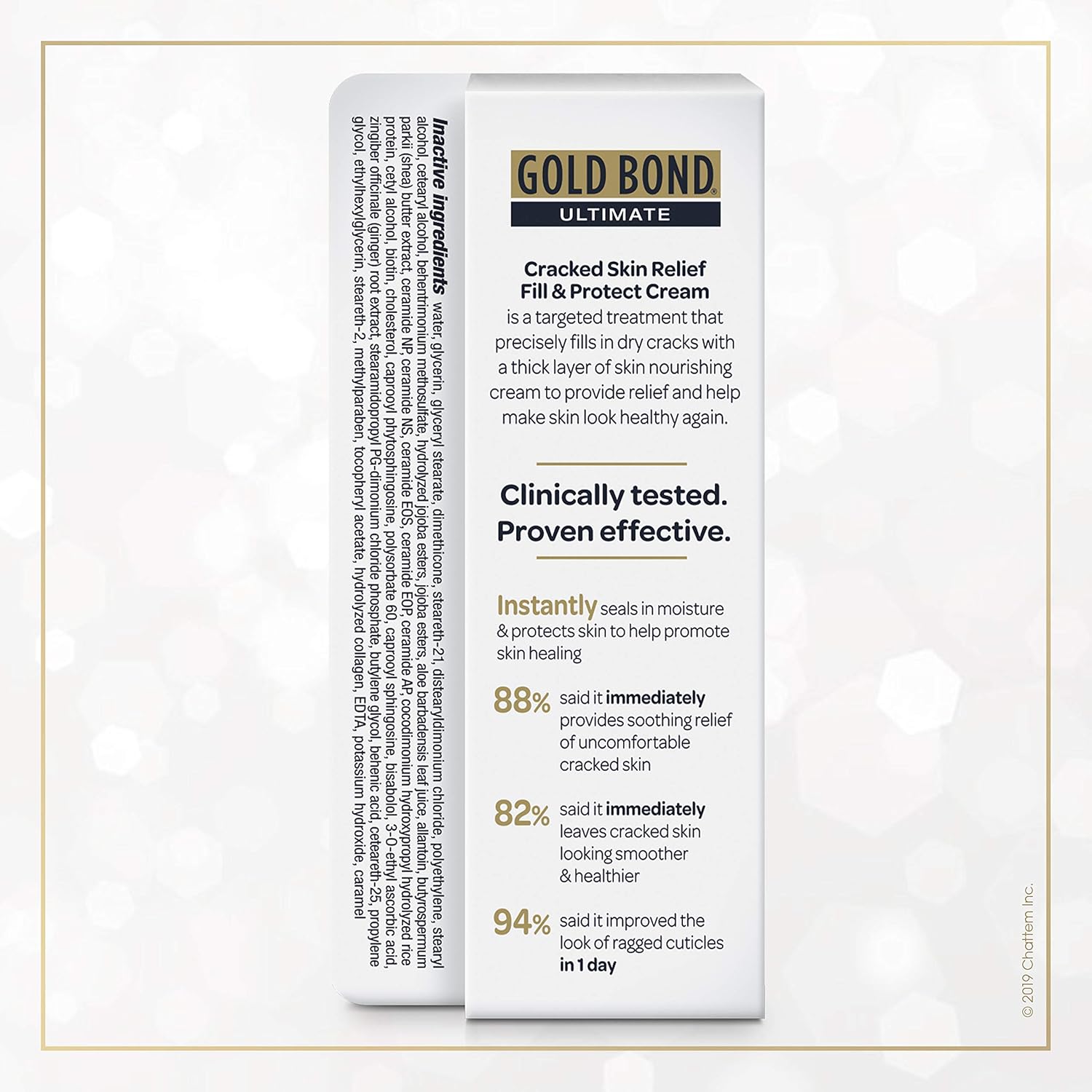Gold Bond Ultimate Cracked Skin Relief Fill & Protect Cream, Precision Tip, 0.75 Oz : Beauty