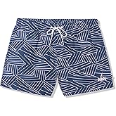 Nautica Mens Miami Vice X Nautica Sustainably Crafted 5" Printed Swim