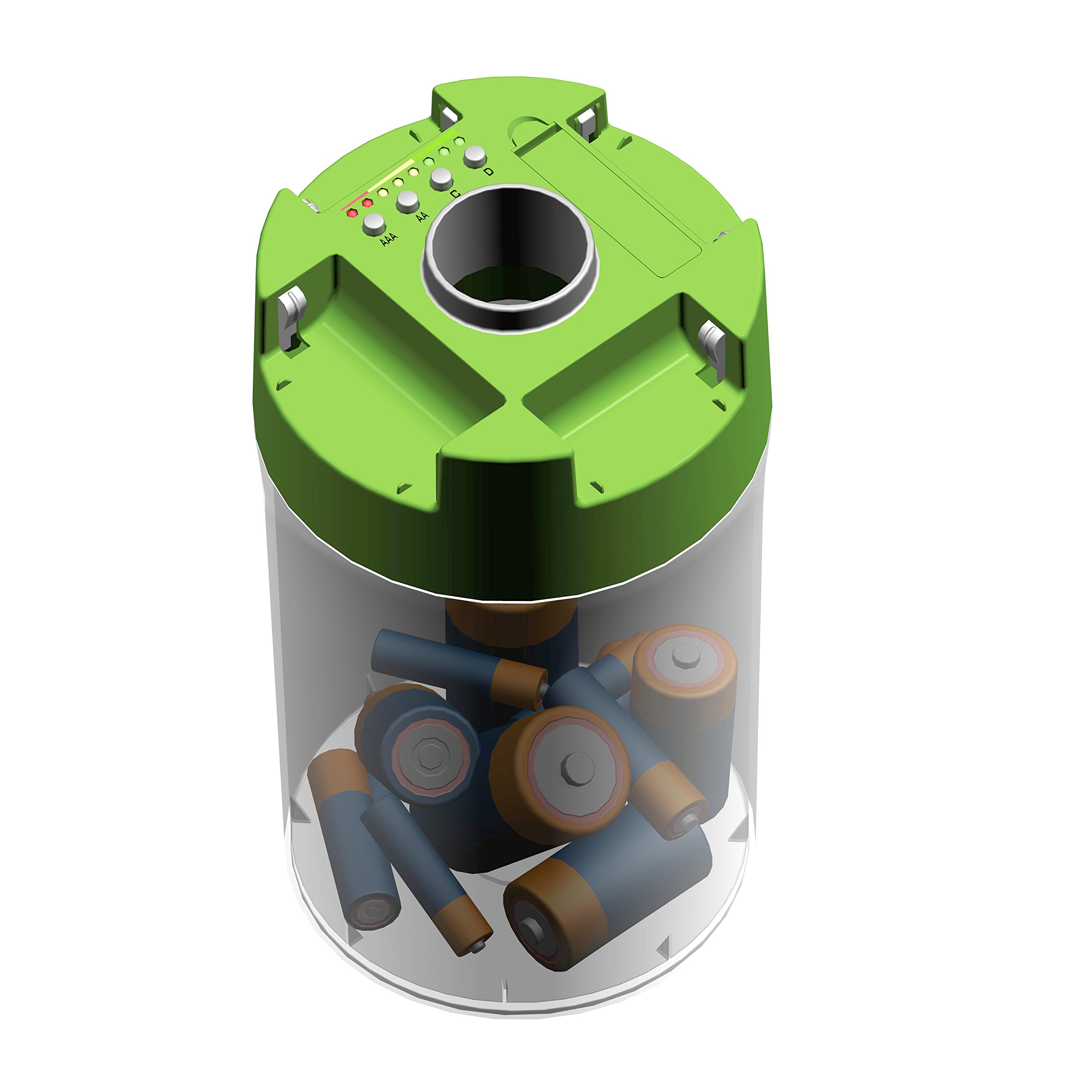 ECO Battery Bin Test & Recycle Batteries AAA, AA, C, and D Buy