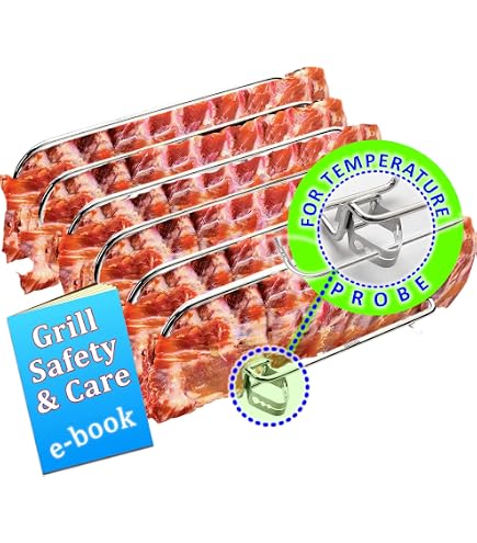 Bradley Smoker Bisquettes UNCO Stainless Steel Rib Rack - Holds 4 Racks ...
