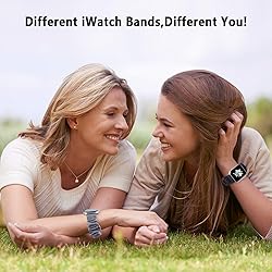 Greatfine Watch Band Compatible with Apple Watch