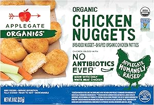 Applegate, Organic Chicken Nuggets, 8oz (Frozen)