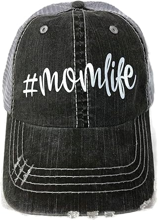 white distressed hat