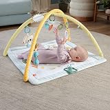 Fisher-Price Simply Senses Newborn Gym Playmat with Mobile Toy Arch view 3