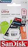 SanDisk microSDHC ULTRA 16GB 80MB/s SDSQUNS-016G Class10 サンディスク