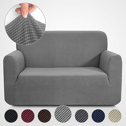 Amazon Com Rose Home Fashion Rhf Jacquard Stretch Loveseat