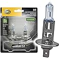 HELLA H1 2.0TB High Performance Bulb, 12V, 55W, 2 Pack