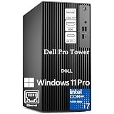 Dell Desktop Computers for Business Professionals - Intel Core i7-14700 (20-Cores), 16GB DDR5 RAM, 512GB PCIe SSD, Dual 4K Support, Remote Work Ready, Windows 11 Pro, 2026 Pro Tower QCT1250