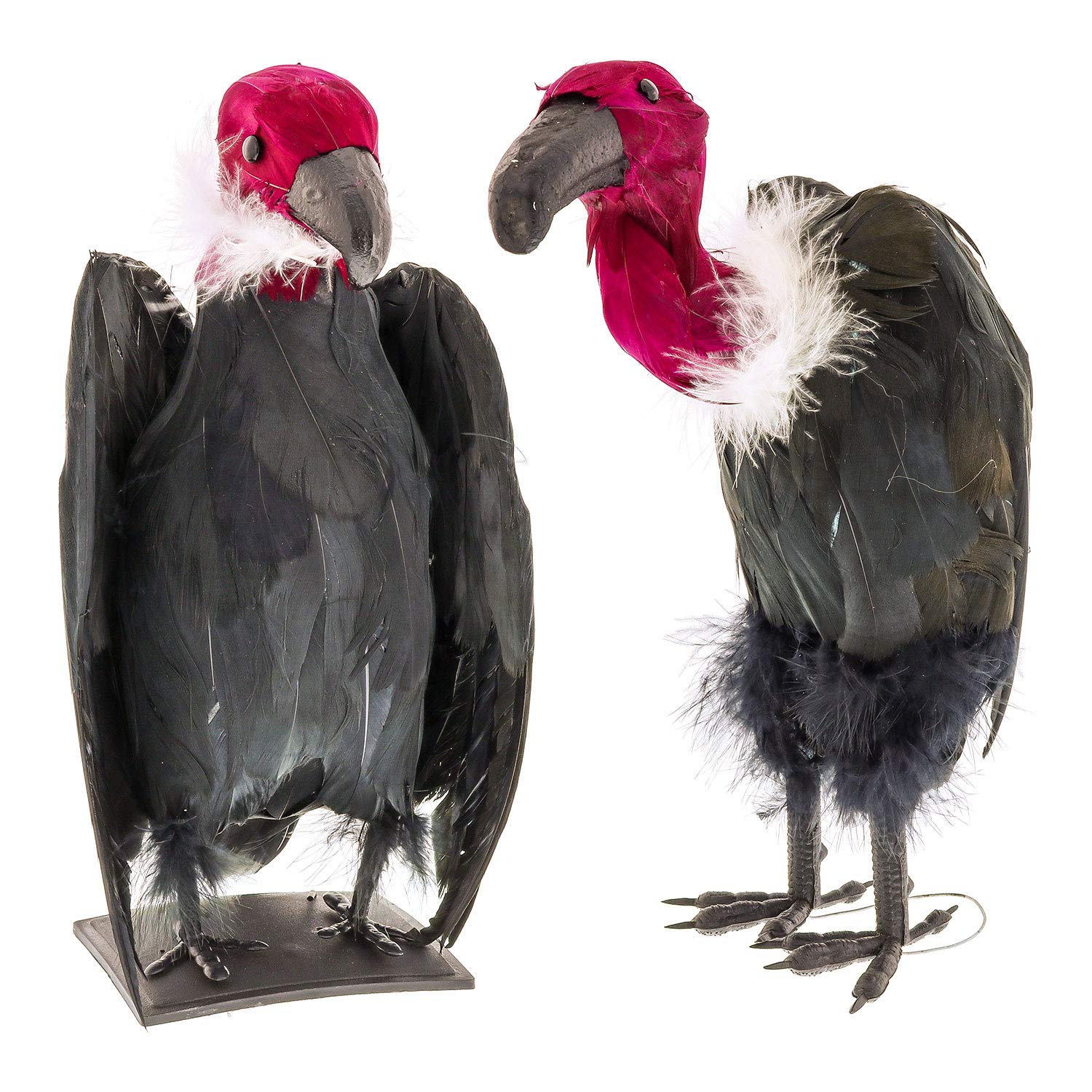Halloween Haunters Realistic Large 12" Feathered Black