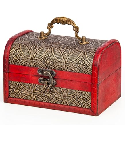 Amazon.com: Jewellery Box Small Vintage Jewelry Box Treasure