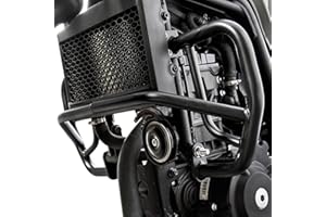 Lorababer Motorcycle Accessories Engine Guard Highway Crash Bar Bumper Frame Protection Steel Falling Protector Compatible wi