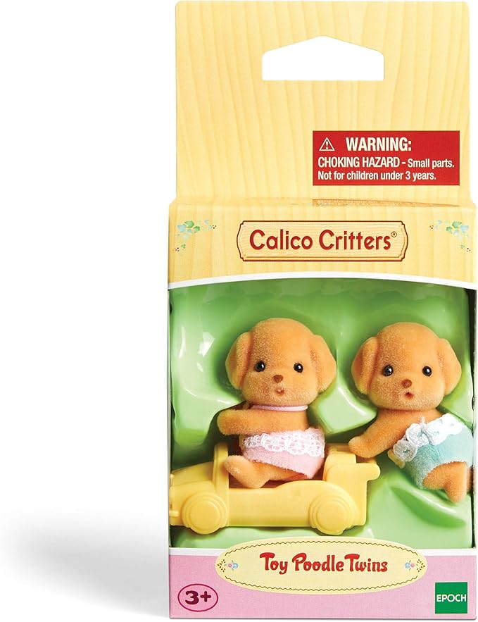 calico critters toy poodle family