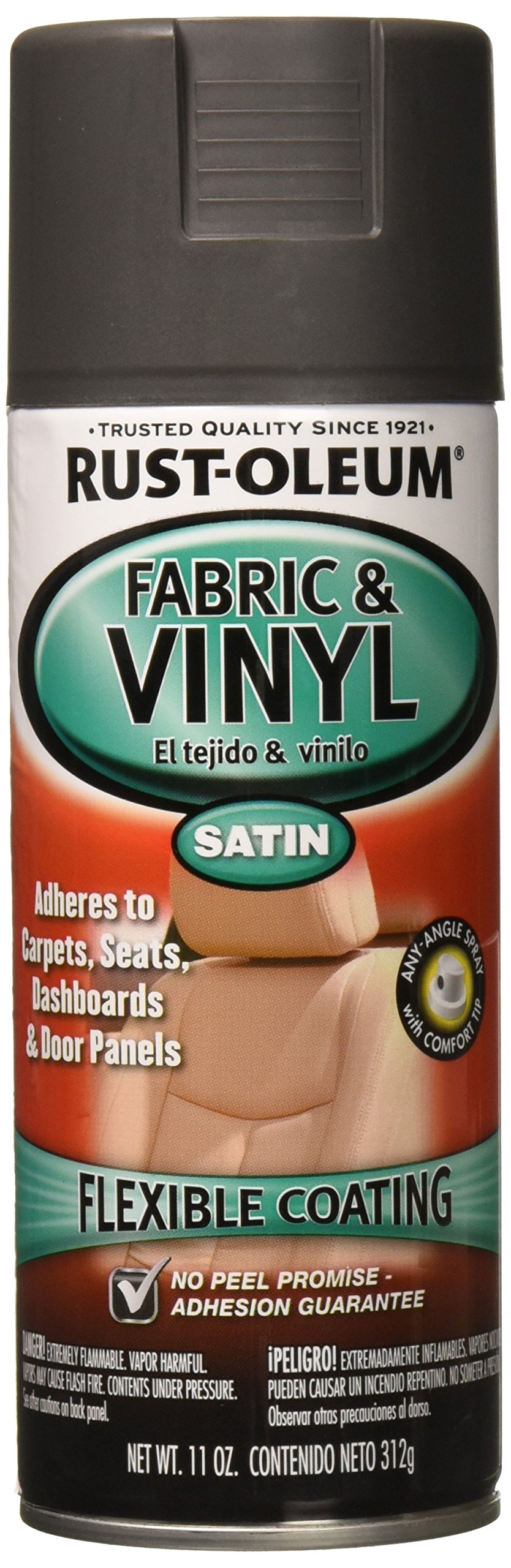 RustOleum 249308 Automotive Fabric & Vinyl Spray Paint, 11 oz