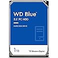 Western Digital 1TB WD Blue PC Internal Hard Drive HDD - 7200 RPM, SATA 6 Gb/s, 64 MB Cache, 3.5" - WD10EZEX