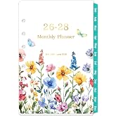 2026-2028 Monthly Planner Refill - 7-Hole Punched, Jul. 2026 - Jun. 2028 | A5 Planner Inserts, Planner Refills with 7-Hole Punched, 5-1/2" x 8-1/2", Two Pages Per Month,Monthly Tabs