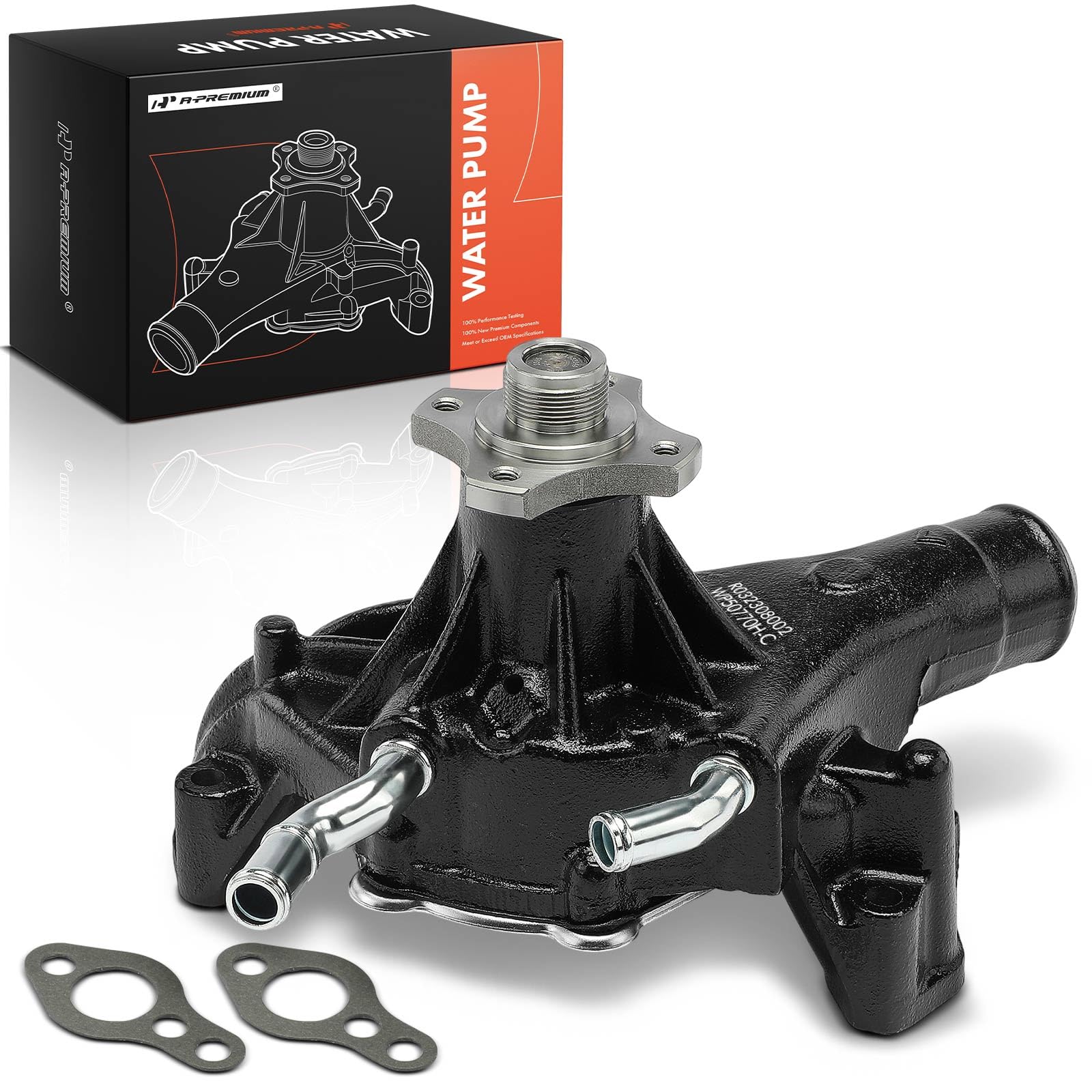 Photo 1 of A-Premium Water Pump with Gasket [OHV 4.3 5.0 5.7L] Compatible with GMC, Chevy, Cadillac, Olds., Isuzu Cars - C/K-Class, Silverado 1500, Savana 1500 96-14, Express 3000, Yukon, Sierra 1500, NPR & More