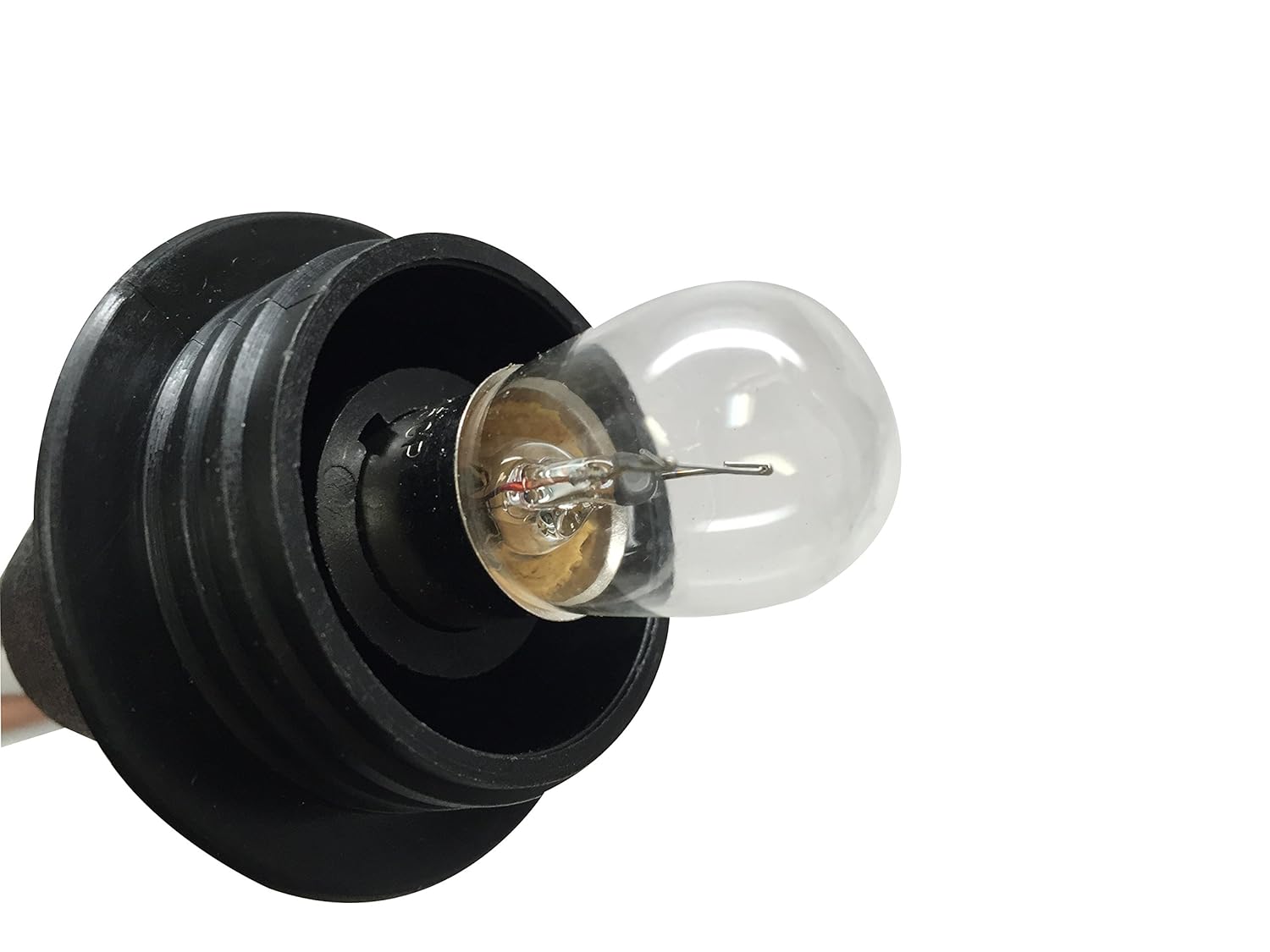 Pactrade Marine Boat Navigation All-Round Warm White Stern Light and 2-Prong Nylon Base, 24 L