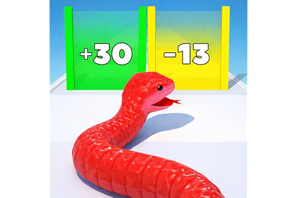 Snake Race Clash Run - Hungry Fun Snake Games 2026