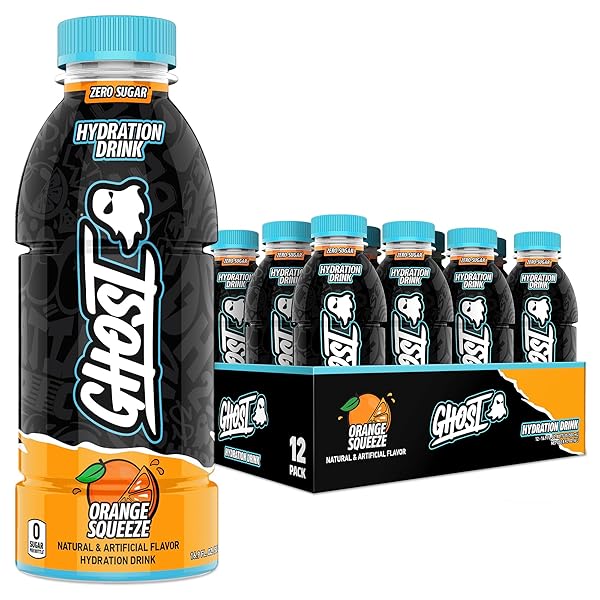 GHOST HYDRATION DRINK, ORANGE SQUEEZE – RTD SPORTS...