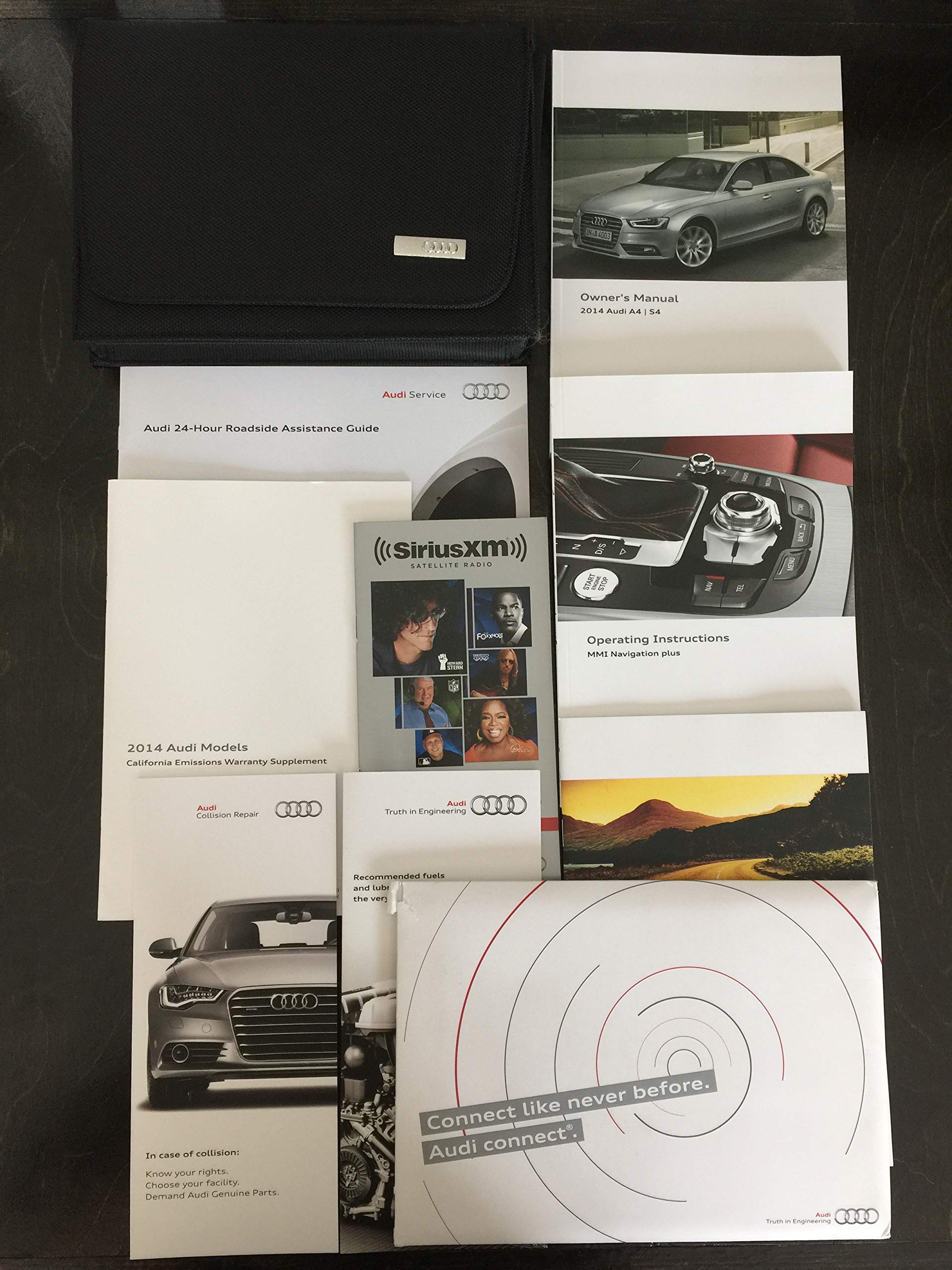 2014 Audi A4 S4 Owners Manual Paperback – 2014