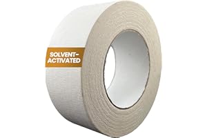 BRAMPTON TECHNOLOGY, LTD. Brampton Golf Grip Tape Roll, Premium Solvent-Activated Double Sided Adhesive for Golf Club Regripping, 48mm x 36 Yards