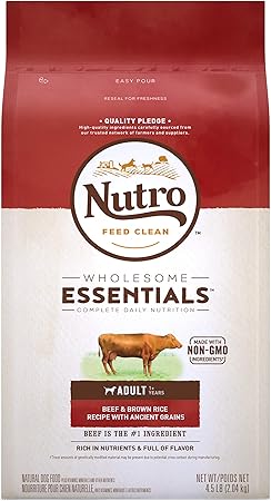 nutro dog food beef