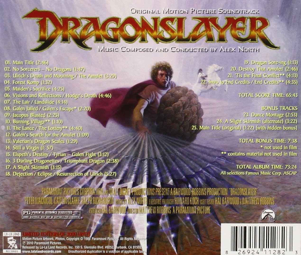 Alex North Dragonslayer Ost Amazon Com Music