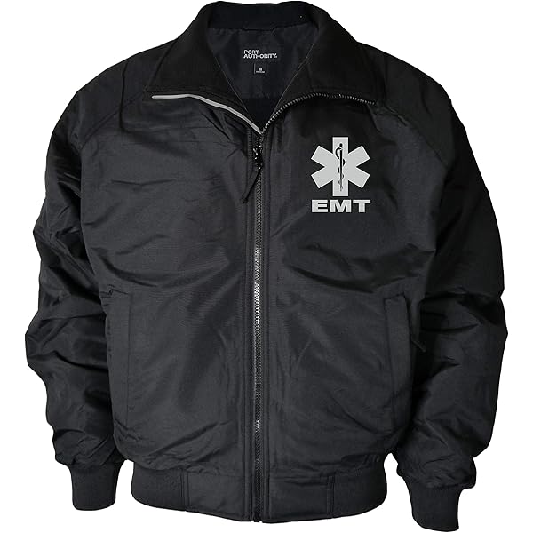Amazon.com: Qraphic Tee EMS Heavyweight Jacket, Reflective