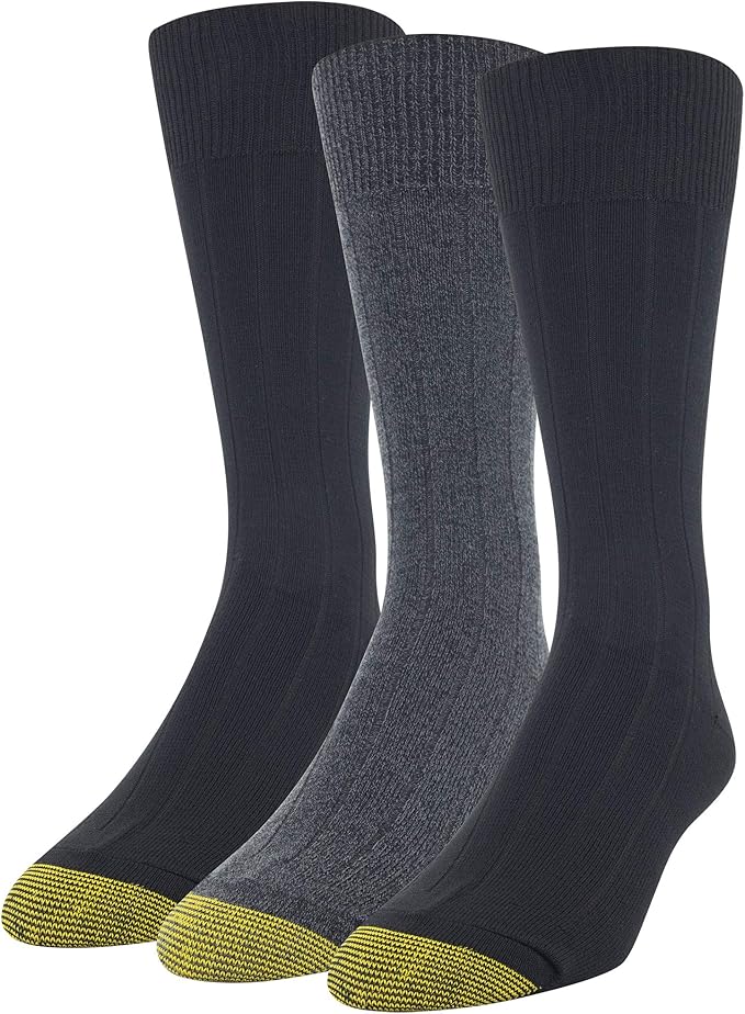 Gold Toe Men's Nantucket Crew Socks, 3 Pairs at Amazon Men’s Clothing store