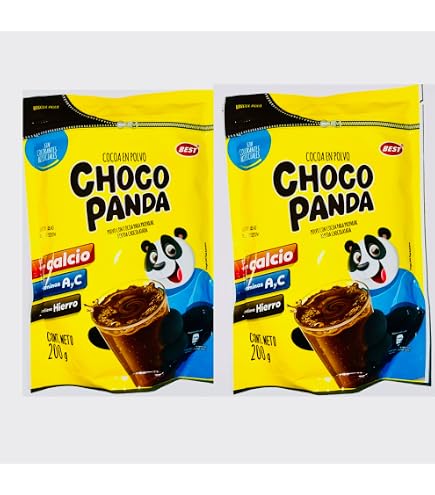 chocoパンダ Amazon.com : Choco Panda cocoa en polvo intenso sabor a chocolate