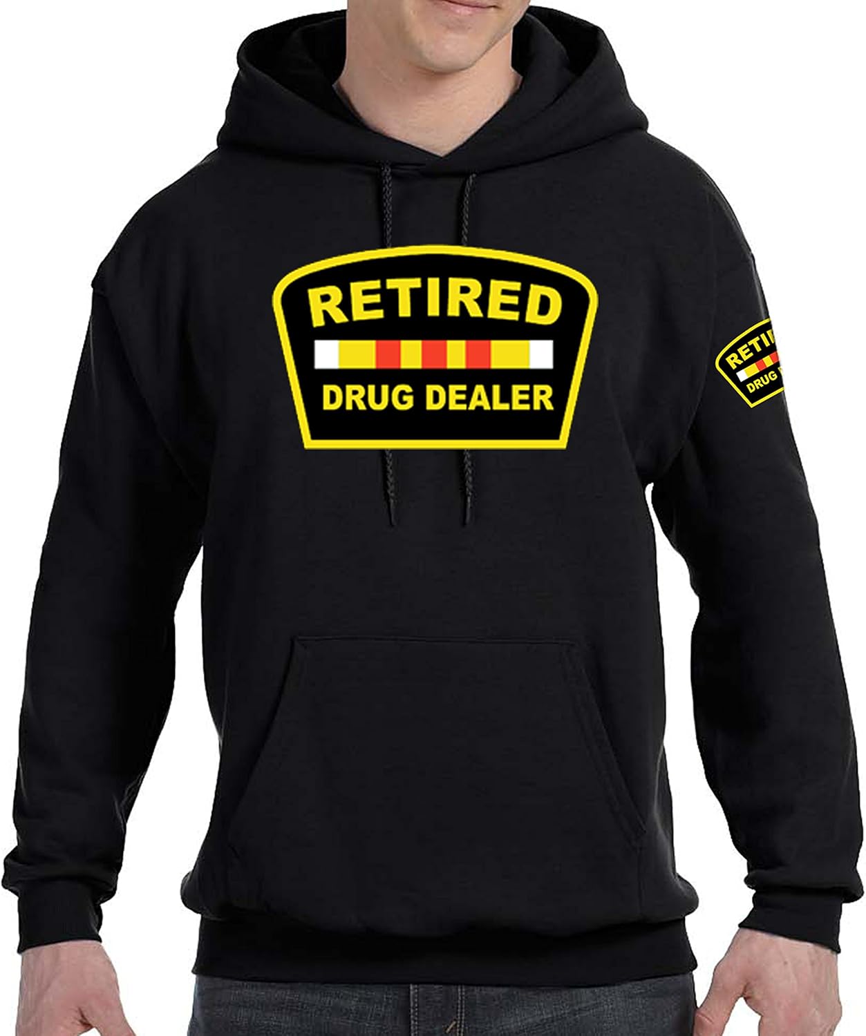 Amazon.com: HARD TURN BK Retired Drug Dealer Jay Z Hoodie ...